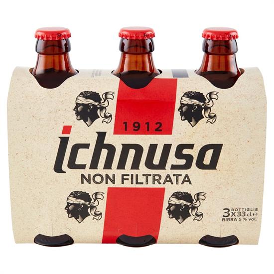 BIRRA ICHNUSA NON FILTRATA CL33X3