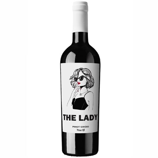 VINO THE LADY PINOT GRIGIO DOC FERRO13 CL75