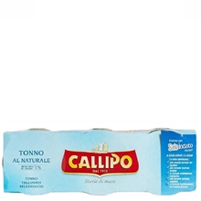 TONNO NATURALE RIS.ORO CALLIPO GR80X3