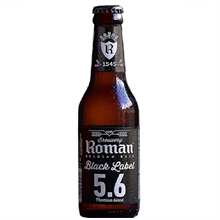 BIRRA BLACK LABEL ROMAN CL25X12