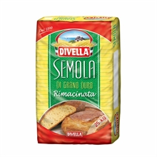 FARINA SEMOLA RIMACINATA DIVELLA KG25