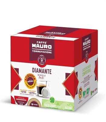 CAFFE' CIALDA DIAMANTE MISCELA FORTE MAURO X50