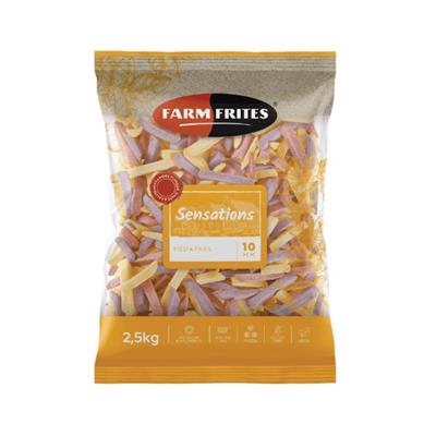 PATATE FIESTA COLOR 10MM FARM FRITES KG2,5