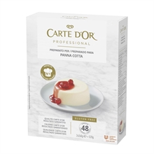 PREP. PANNA COTTA S/GLUTINE CARTE D'OR UNILEVER GR520