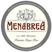 BIRRA MENABREA FUSTO 150 BIONDA LT30